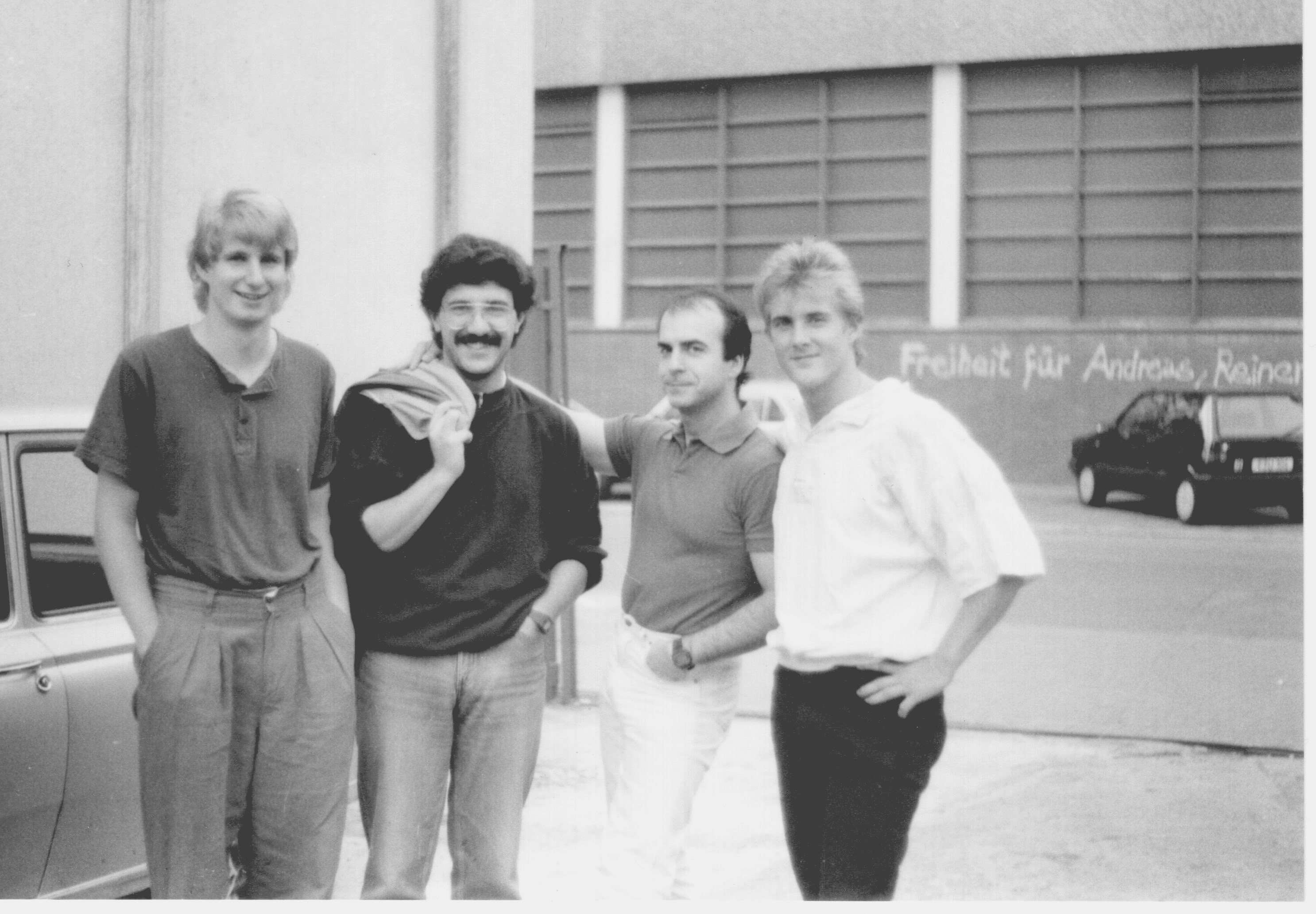 Akimbo - Frankfurt a.m.1988 - con Ralf Cetto, Alejandro Sanguinetti e Rick Keller