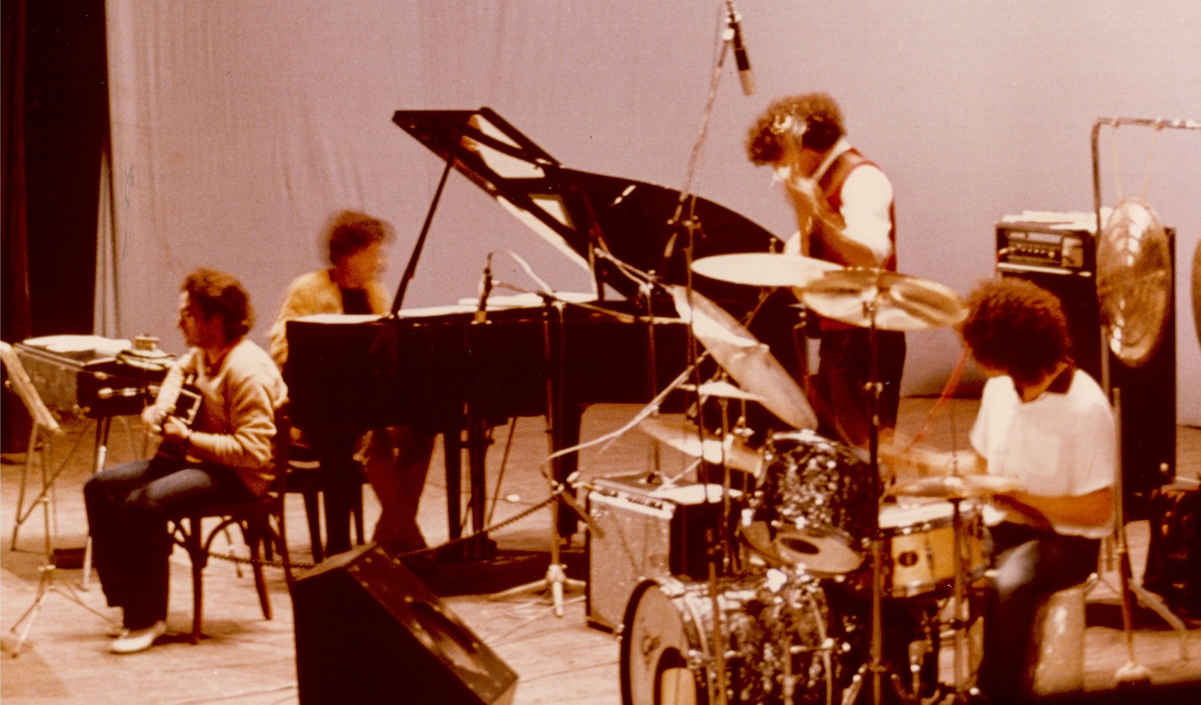 Jazz Laboratorio - Teatro Goldoni Livorno 1982 - Filippo Massa, Paolo Bazzali e Carlo Cavallini
