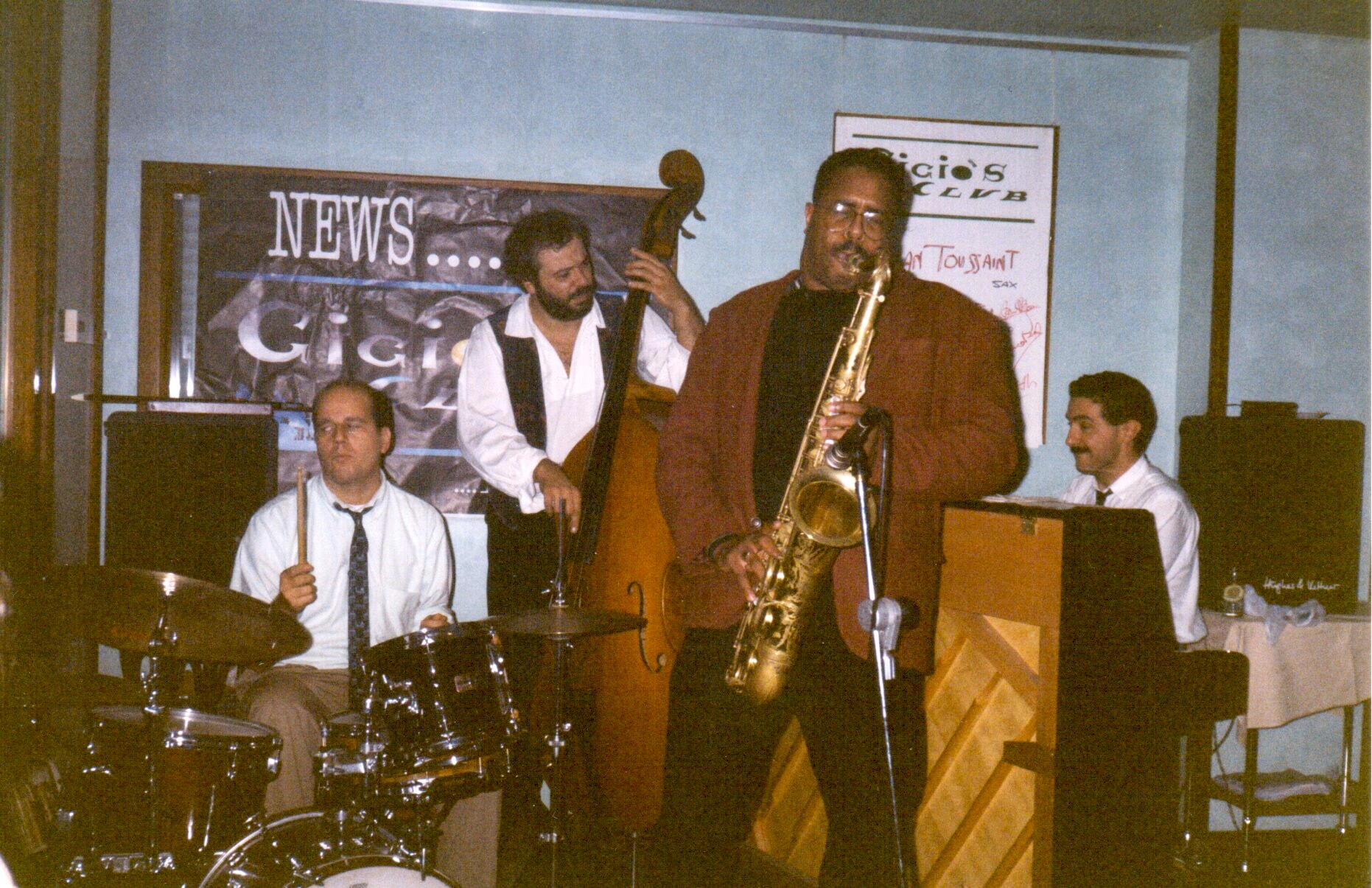 Jean Toussaint - Gigio's - Livorno 1989 - con Alessandro Fabbri e Franco Nesti